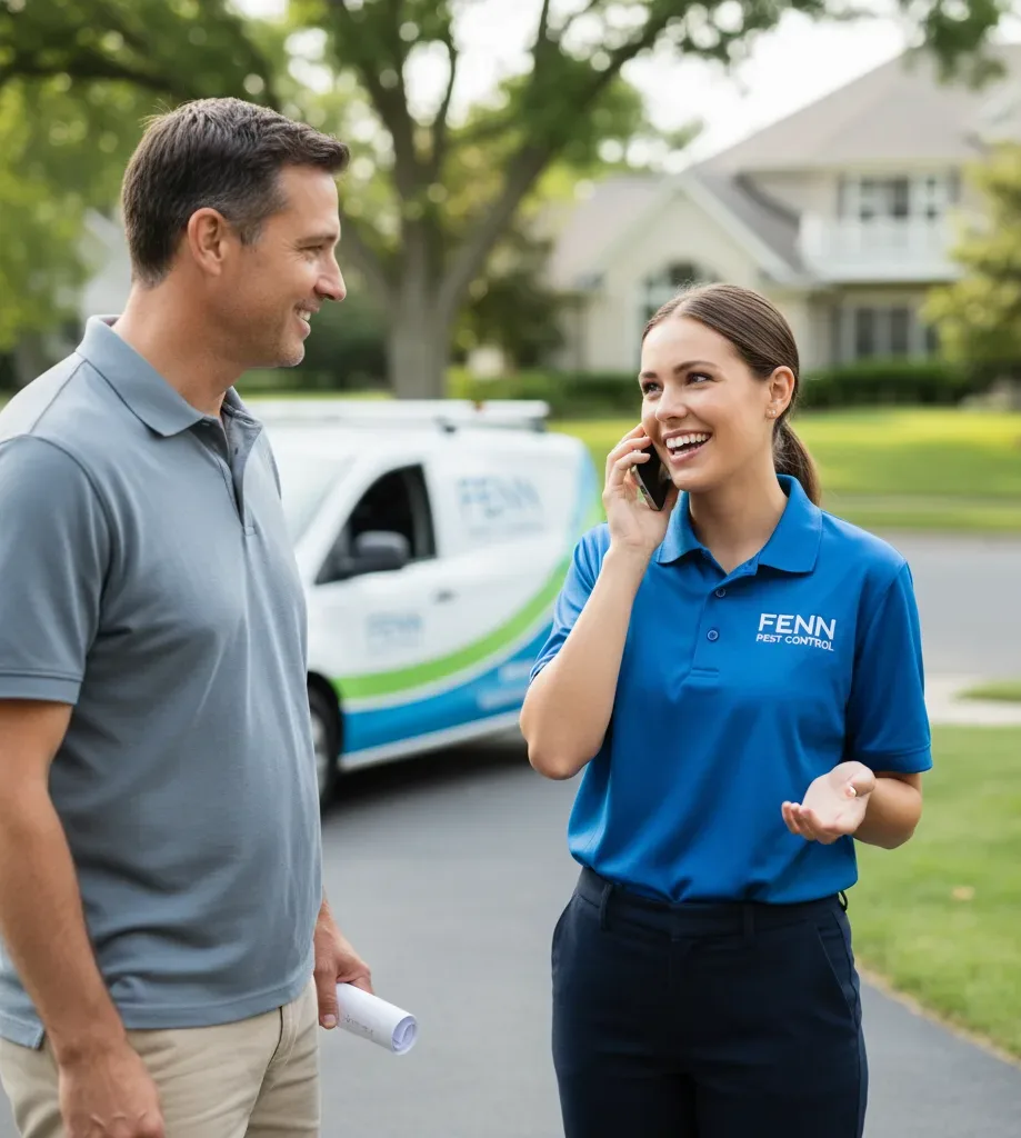 Fenn Pest Control customer support in Danville